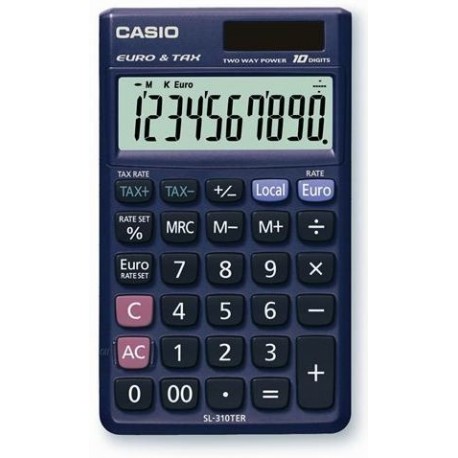 CALCOLATRICE CASIO TASCABILE - SL-310TER