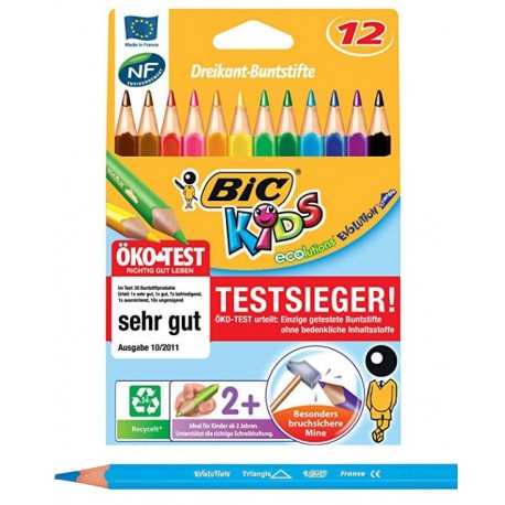 PASTELLI BIC KIDS EVOLUTION TRIANGLE