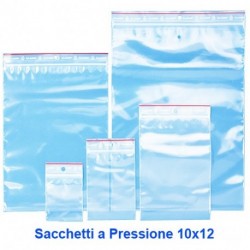 SACCHETTI A PRESSIONE CM 10X12 100 PZ