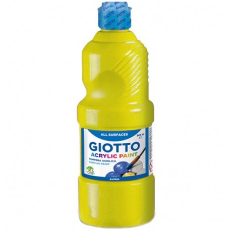 TEMPERA GIOTTO ACRILICA 500ML GIALLO PRI