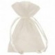 BUSTA ORGANZA 9X12 CM CREMA - 762 02