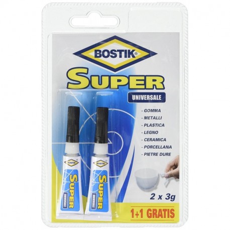 COLLA BOSTIK SUPER UNIVERSALE 2X3GR BLIS