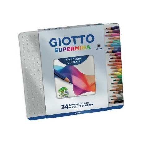 PASTELLI GIOTTO SUPERMINA 24PZ SCATOLA