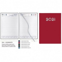 AGENDA 25 GIORN 21X29,7 GOMMATO ROSSO  -