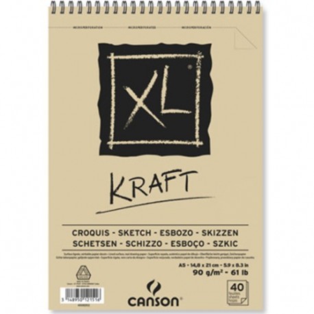 ALBUM SCHIZZO XL KRAFT A3 90GR SPIRALATO