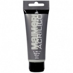 TEMPERA ACRILICA MAIMERI 75ML ARGENTO