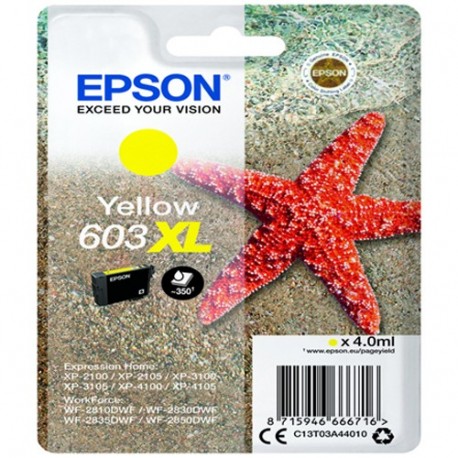 CARTUCCIA EPSON 603XL GIALLO