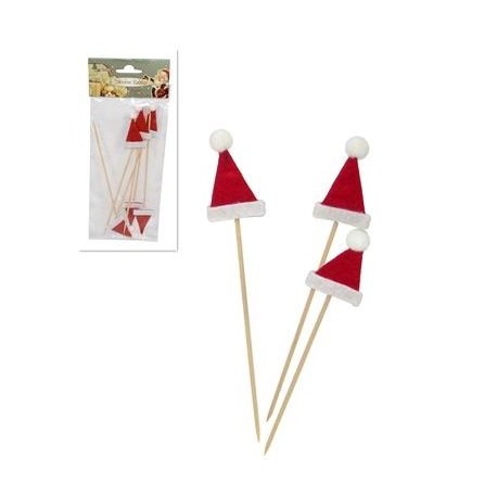 STUZZICADENTI 15CM NATALE 6PZ