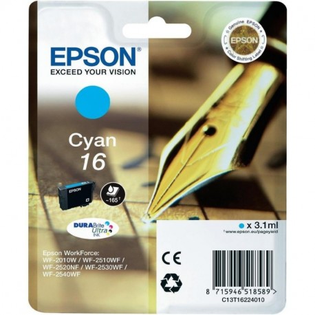 CARTUCCIA EPSON 16 CIANO - T1622