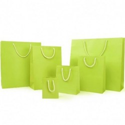 SHOPPER T/U 27X37+12CM VERDE MELA