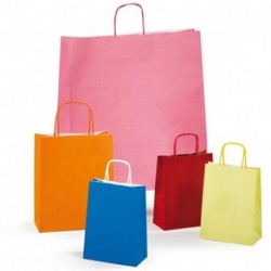 SHOPPER T/U 16X8X21CM COLORI ASS