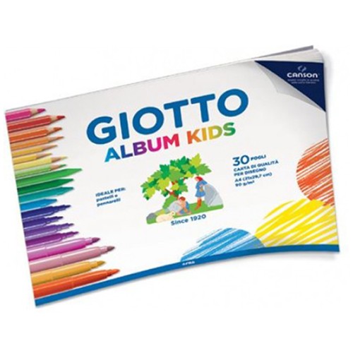 ALBUM DISEGNO GIOTTO KIDS A4 30F 90G, ALBUM DISEGNO PICCOLO, Vendita  online, Ingrosso