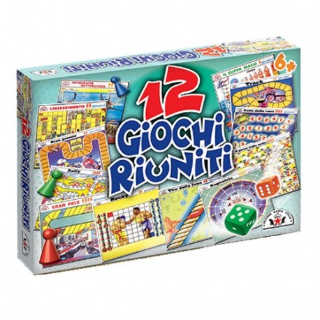 GIOCHI RIUNITI 12 GIOCHI NEW - 00029