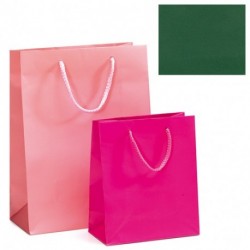 SHOPPER T/U 22X29+10CM VERDE BOSCO