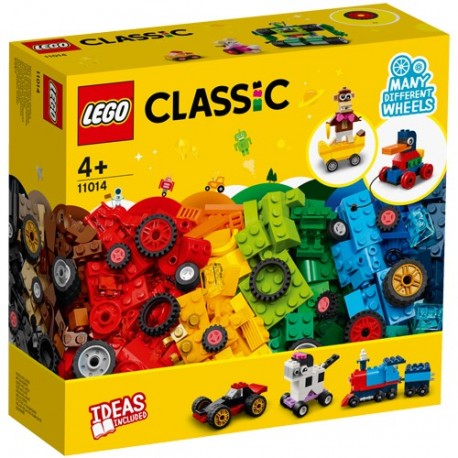 LEGO CLASSIC MATTONCINI E RUOTE - 11014