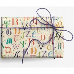 CARTA REGALO PIEGATA MONOGRAMMI -