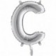 PALLONCINI MYLAR LETTERA "C" 36CM