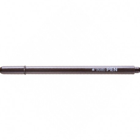 PENNARELLO TRATTO PEN METAL BRUNO