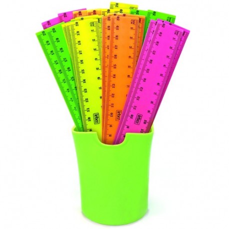 RIGHELLO 20 CM NEON 36PZ - 81069