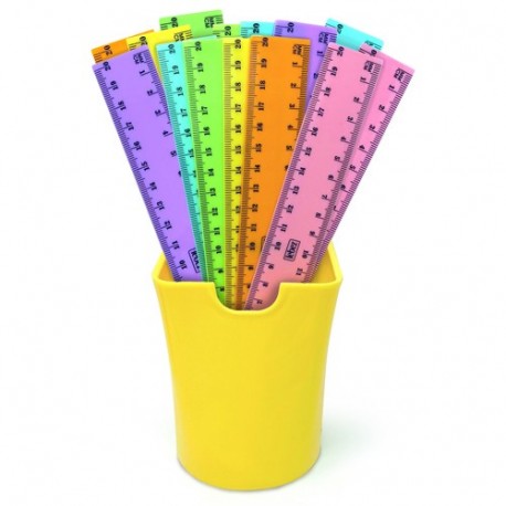 RIGHELLO 20 CM PASTEL 36PZ - 81071