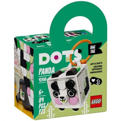 LEGO DOTS BAG TAG PANDA - 41930