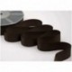 NASTRO DOPPIO RASO 40MMX25MT CACAO -