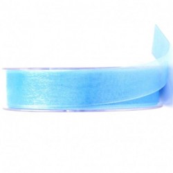 NASTRO ORGANZA BEAUTY 25MMX50MT BLU