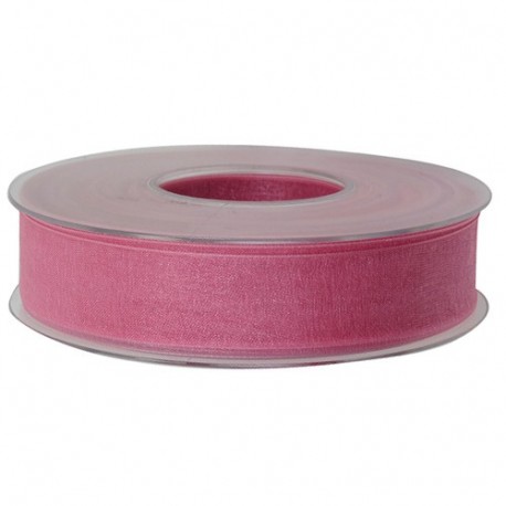 NASTRO ORGANZA BEAUTY 25MMX50MT ROSA