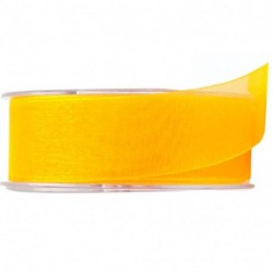 NASTRO ORGANZA BEAUTY 40MMX50MT GIALLO