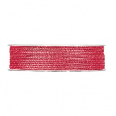 NASTRO JUTA MM25X12MT ROSSO  - 2607M 08