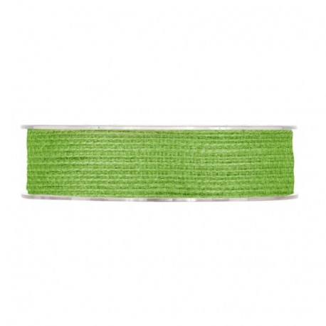 NASTRO JUTA MM25X12MT APPLE GREEN -