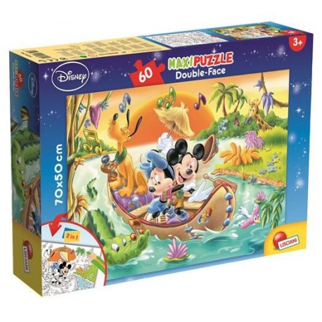 LISC. PUZZLE SUPERMAXI 60 ASS.MICKEY