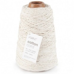 NASTRO COTTON CORD 500MX2MM PANNA  -