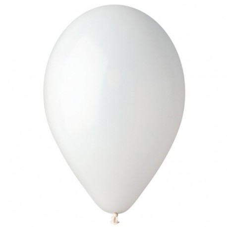 PALLONCINI 12" (CM.30) BIANCHI LARGE