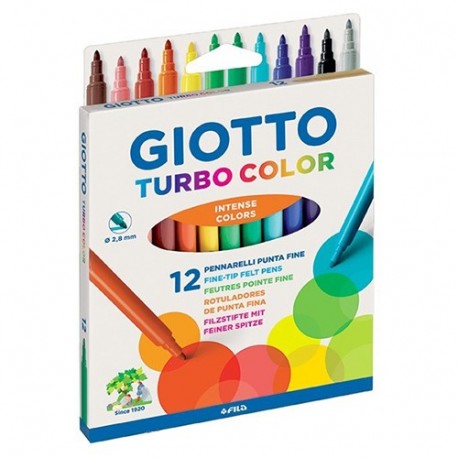 PENNARELLI GIOTTO TURBO COLOR 12PZ BL.