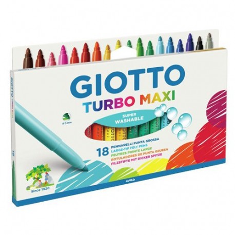 PENNARELLI GIOTTO TURBO MAXI 18PZ BLISTE