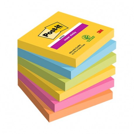 POST-IT 3M 654 RIO ASSORTITI 76X76