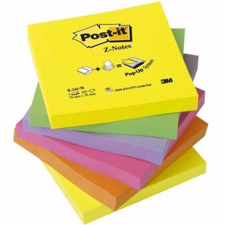 POST-IT 3M R330 NEON 76X76 1X100F