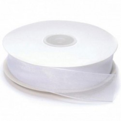 NASTRO ORGANZA BIANCO 40MM 50MT - N4540