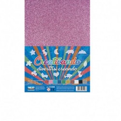 FOGLI A4 IN EVA GLITTER 10PZ - 61596