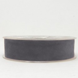 NASTRO DOUBLE VELVET MM25X7MT DOVE-GREY