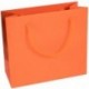 SHOPPER IN CARTA 35X32+25CM ARANCIO -