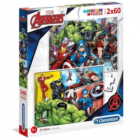 Z/E CLEM PUZZLE 2X60 AVENGERS - 21605