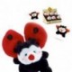 BABY LUCKY LADY - COCCINELLA SEDUTA -