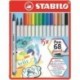 PENNARELLI STABILO PEN68 BRUSH 15PZ