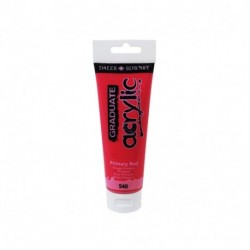 TEMPERA ACRILICA GRADUATE 120ML ROSSO