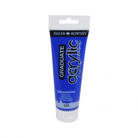 TEMPERA ACRILICA GRADUATE 120ML BLU