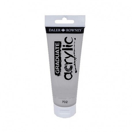 TEMPERA ACRILICA GRADUATE 120ML ARGENTO