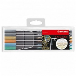 PENNARELLI STABILO PEN68 METALLIC 6PZ