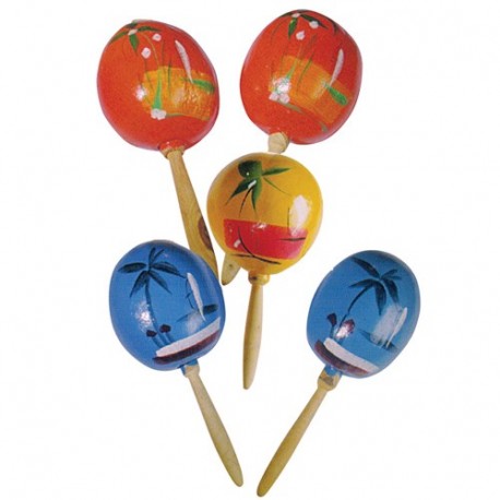 MARACAS IN LEGNO CONF 2PZ. - 76116